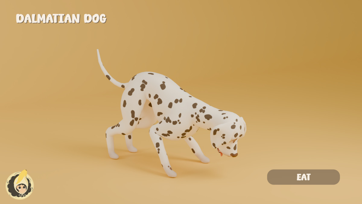 Animated Dalmatian Dog