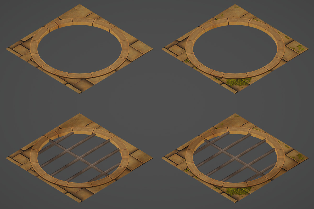 Ruins Forest Environment