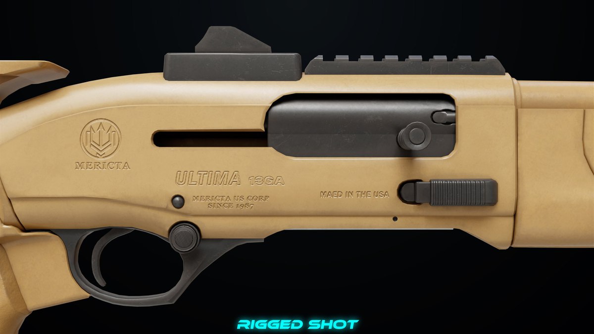 Shotgun Collection 01 URP HDRP Textures