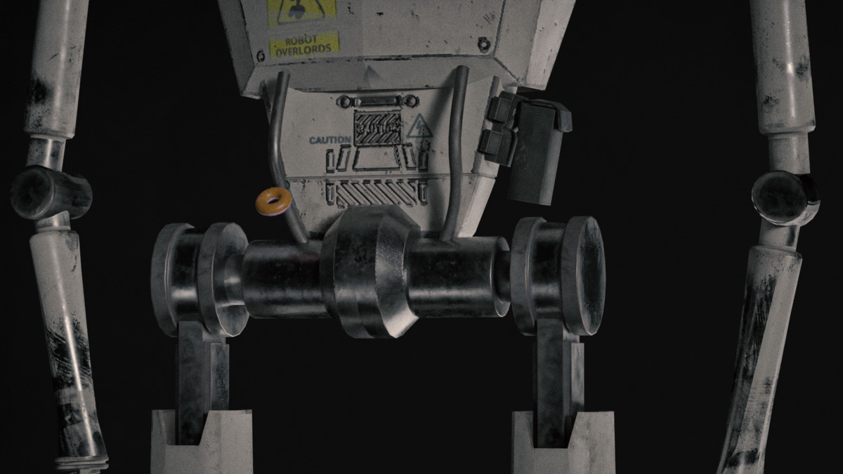 Surveillance Security Robot NPC