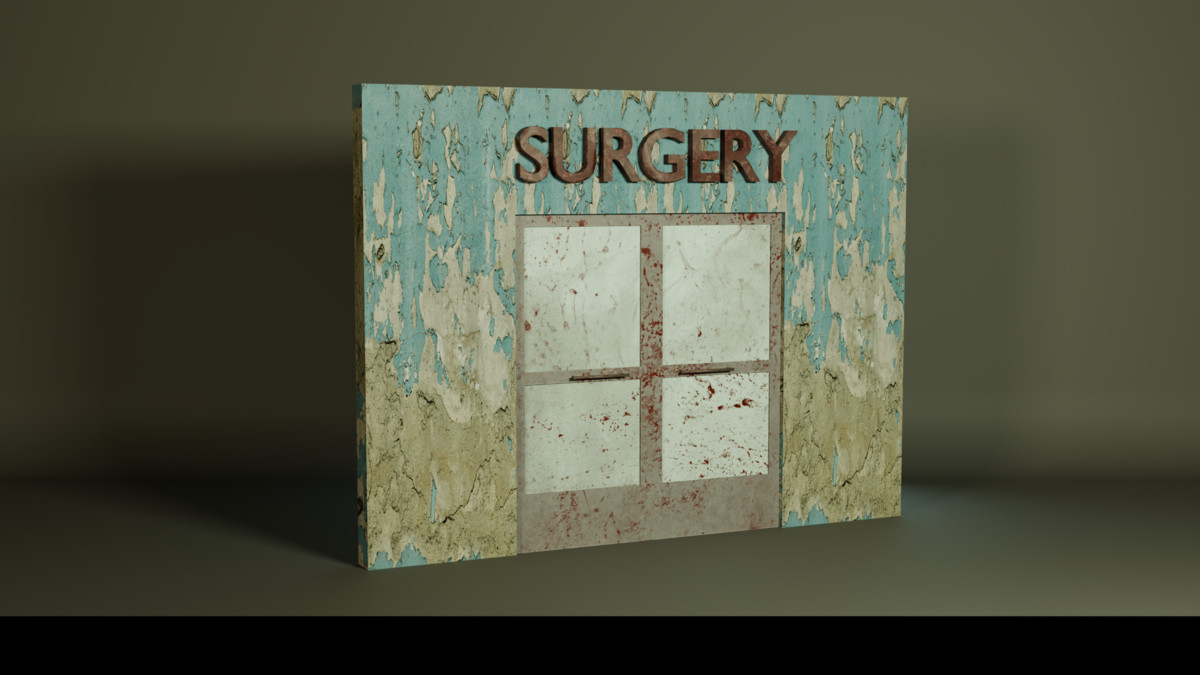 Horror Hospital Props Pack – Modular Environment | URP/HDRP