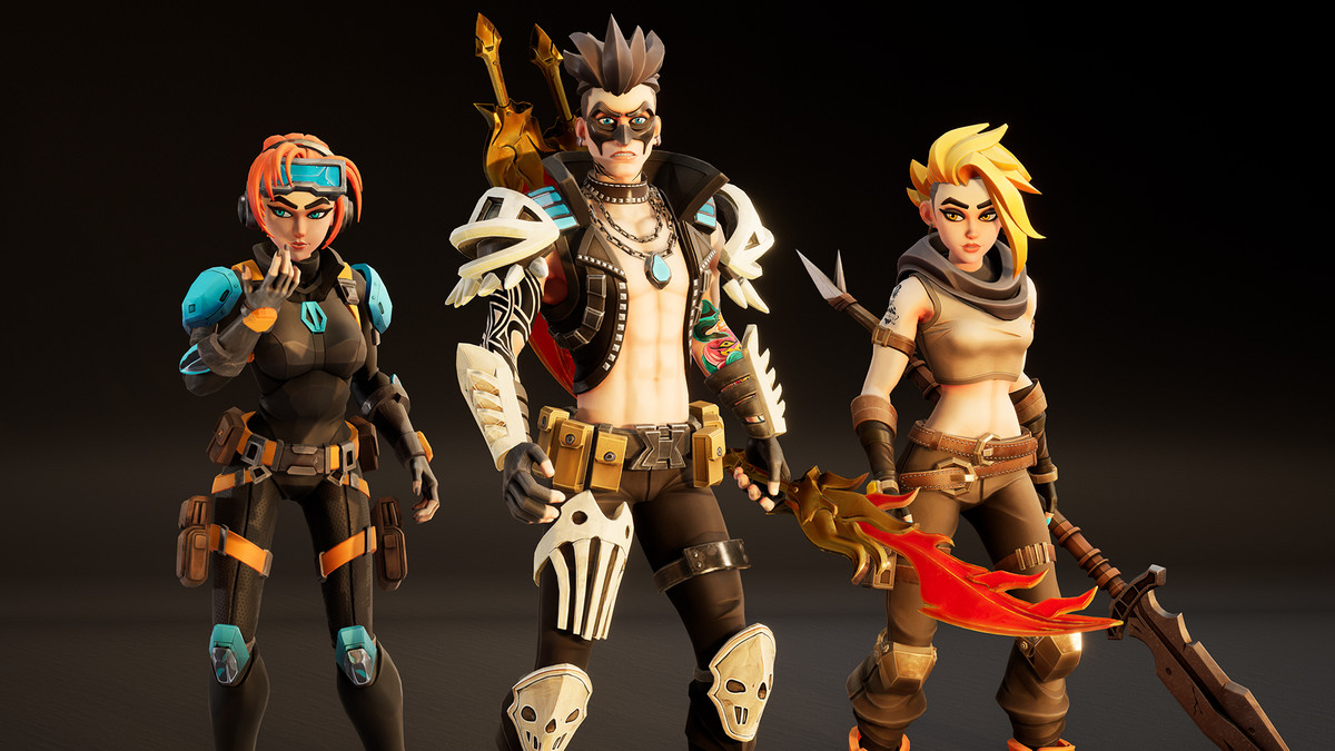Stylized Hero Characters Pack vol.3 – 3 Game-Ready Heroes (9 Skins)