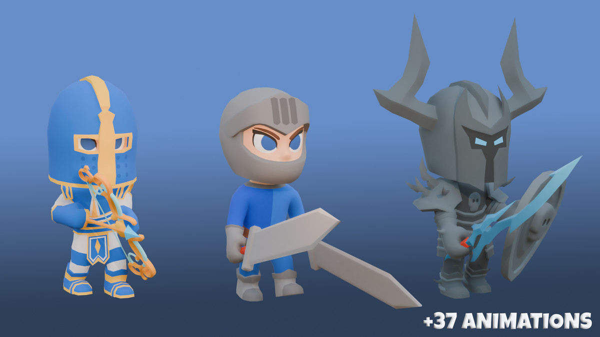 3D RPG Characters - Fantasy
