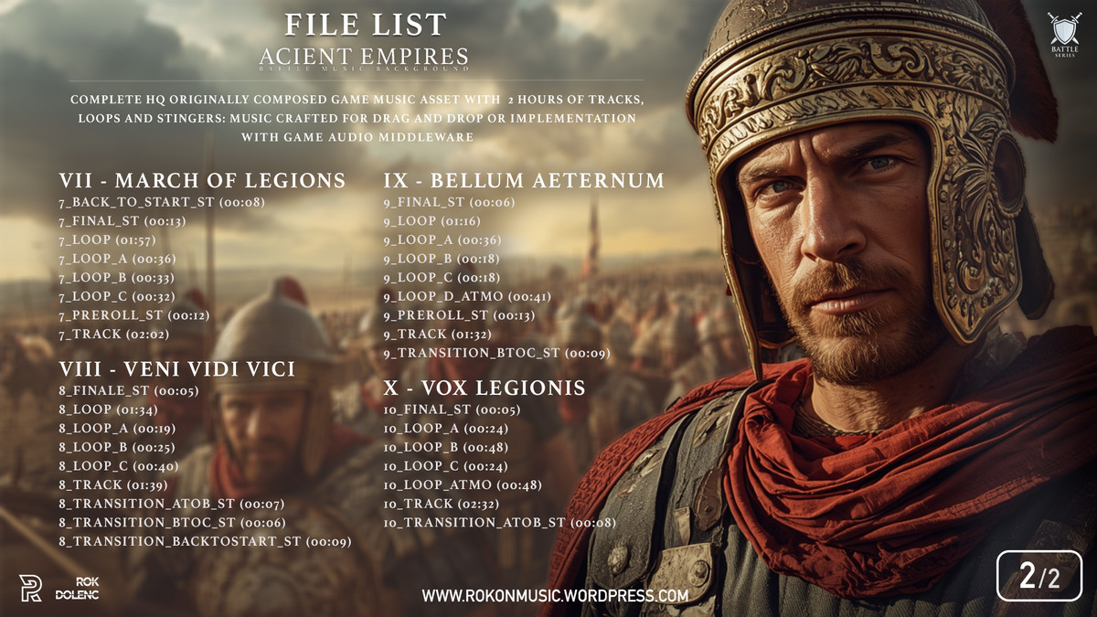 Ancient Empires Music