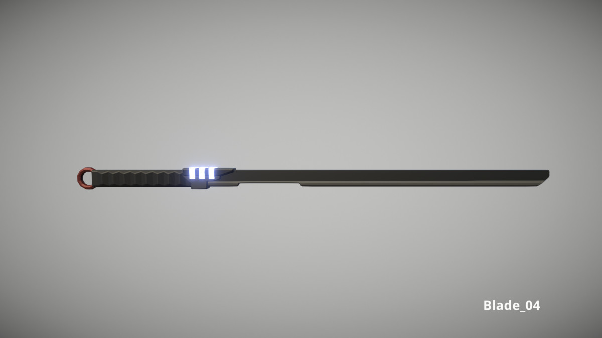 Cyberpunk Armory - Low Poly