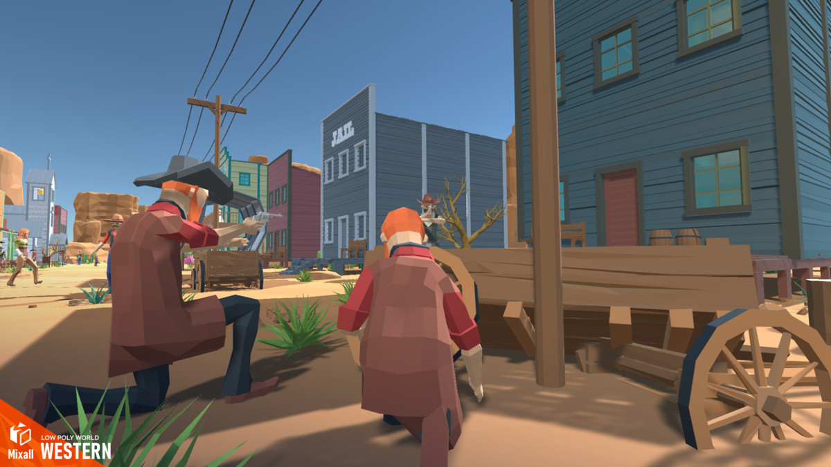 LOW POLY WORLD - WESTERN