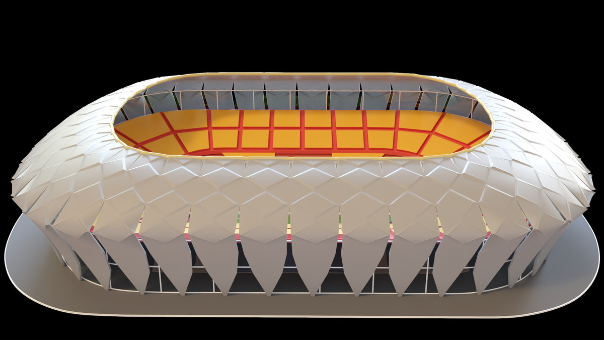 Stylised Sport Stadium Collection - 12 Low Poly Modular 3d Assets