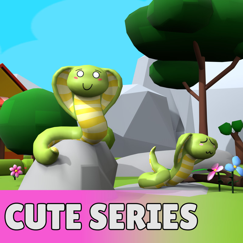 Cute low poly Animals part 1