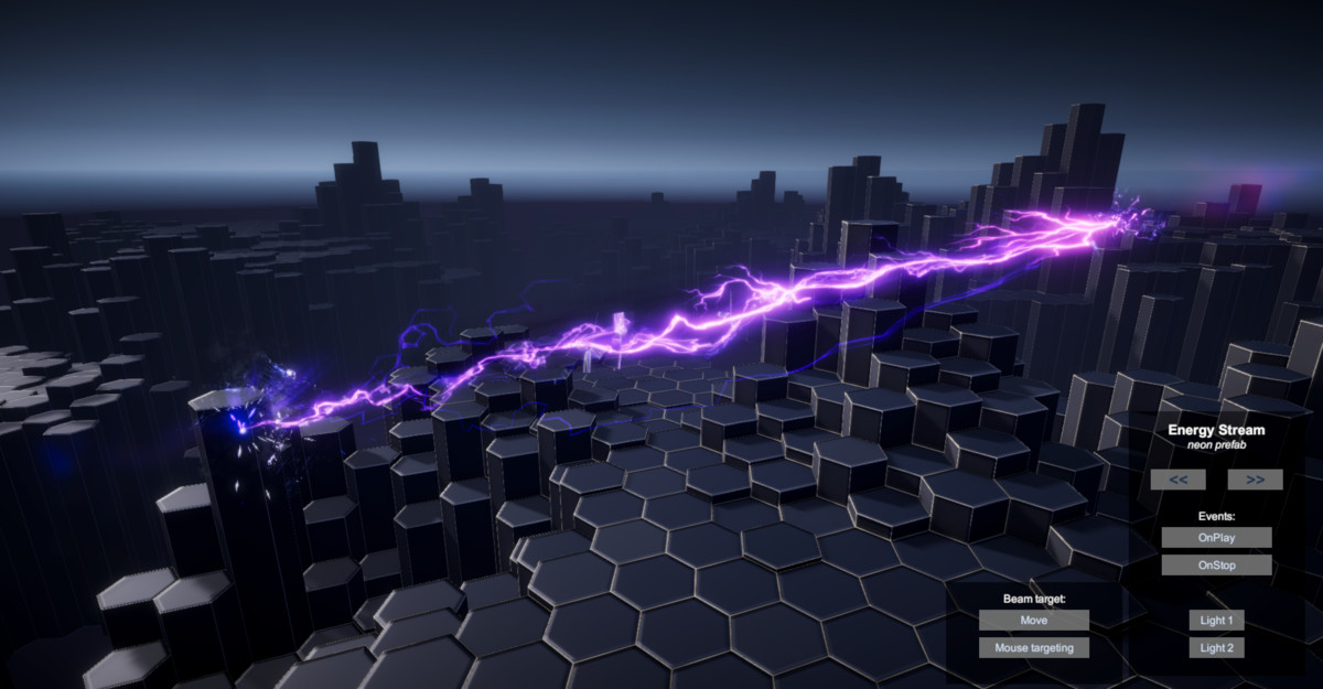 UNI VFX 6D: Beams & Energy for Visual Effect Graph