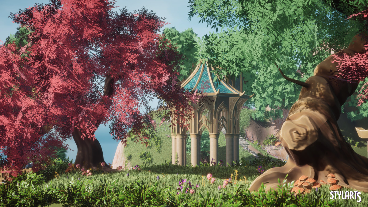 Stylized Elven Valley