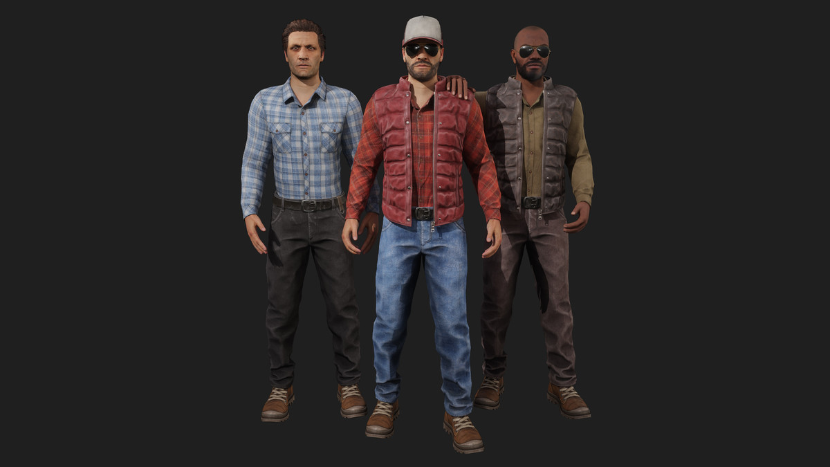 Male 7 - Modular Urban Character
