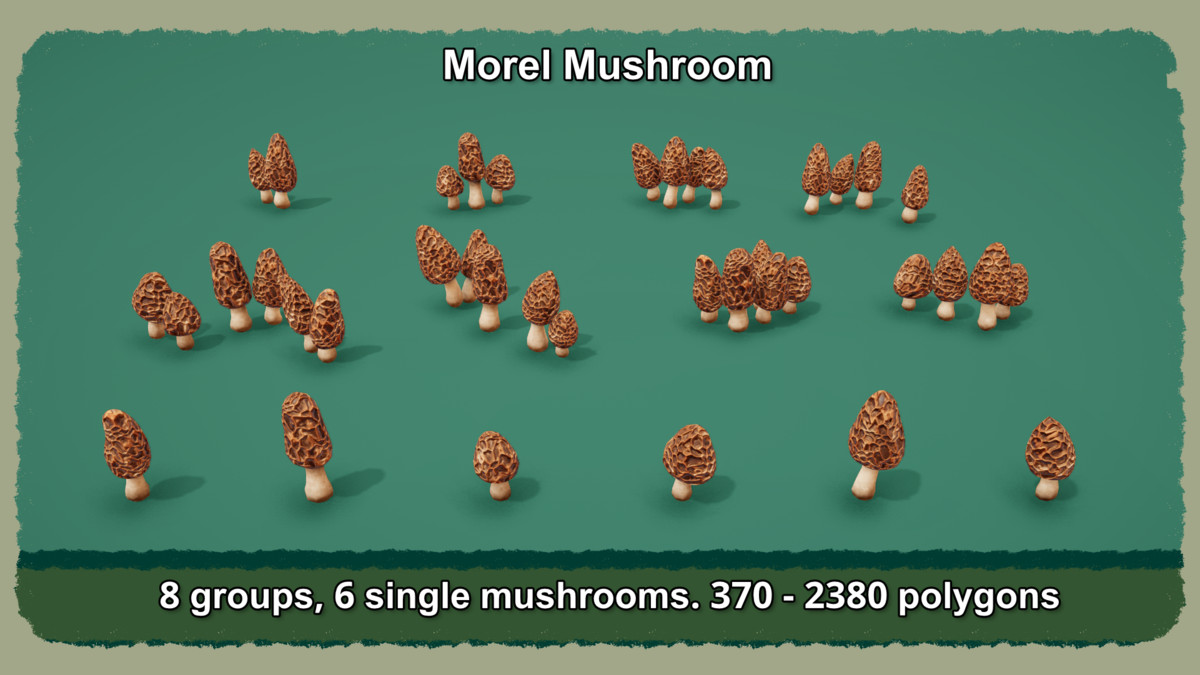 PIDI COSY: Stylized Mushrooms Vol 3