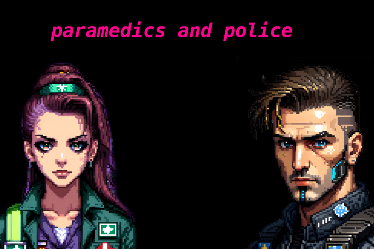Pixel Art Cyberpunk Portaits