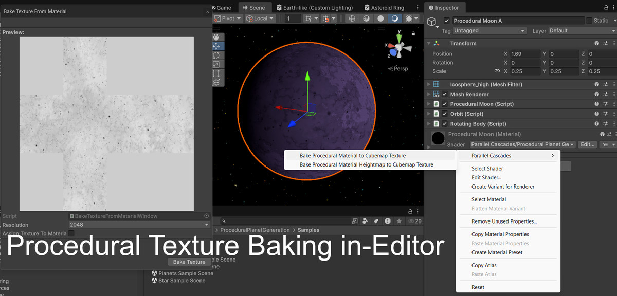 Procedural Planet Generation