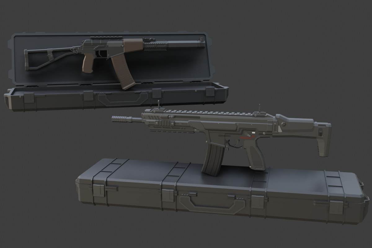 Low Poly Weapon Bundle Pack 3