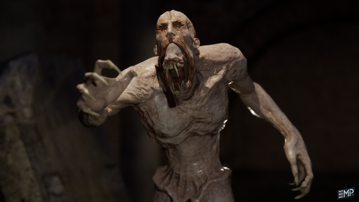 Scary werewolf