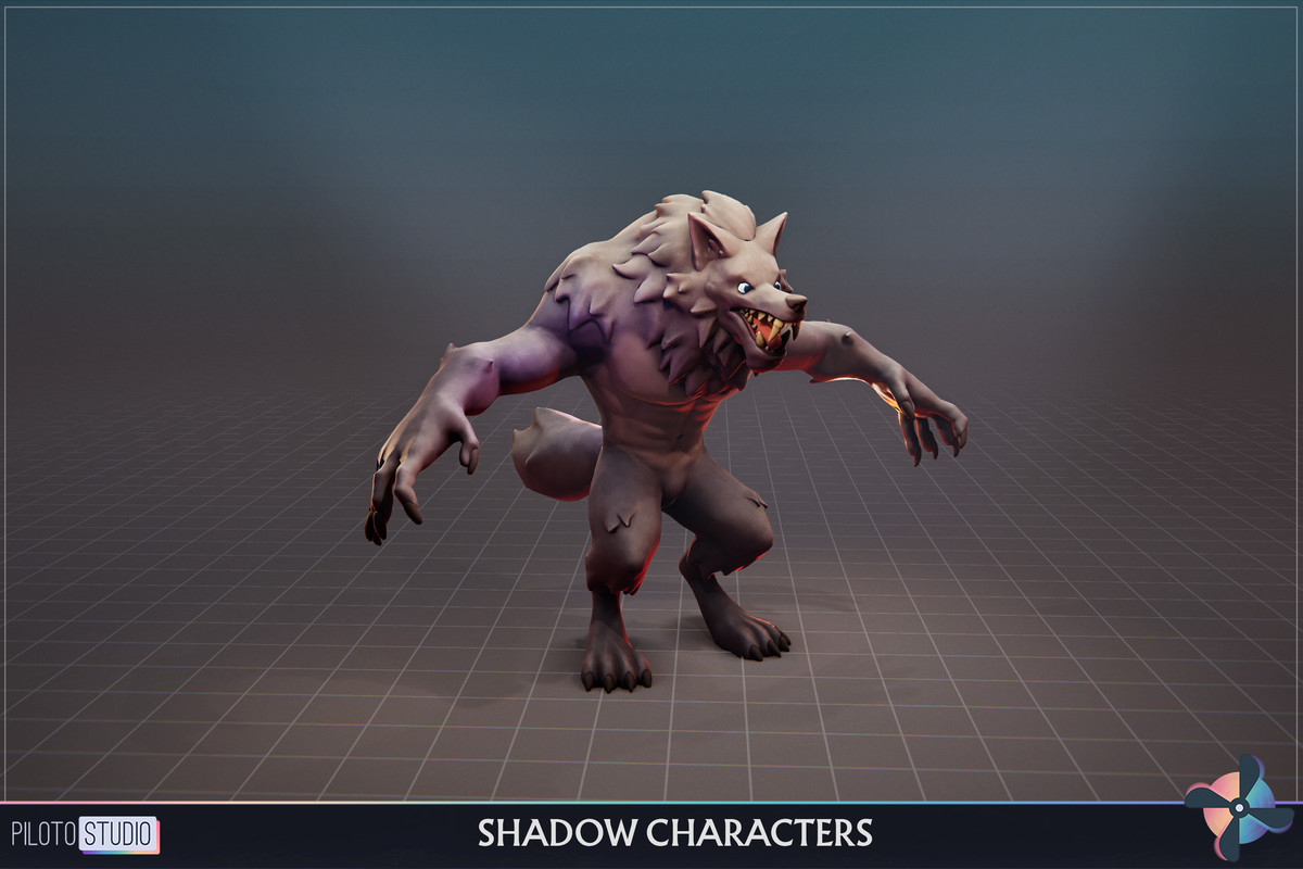 Shadow Ultimate MegaPack- 12 Families + Boss - 39 Characters + Animations