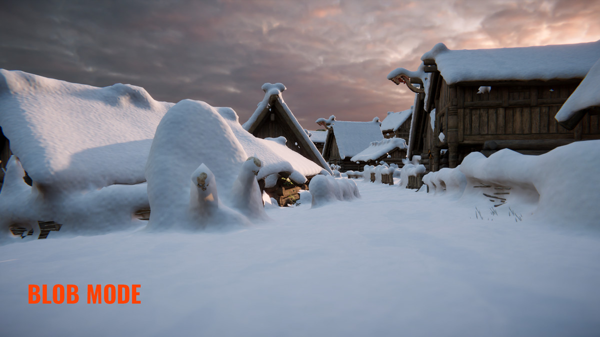 Snow Mesh Layer