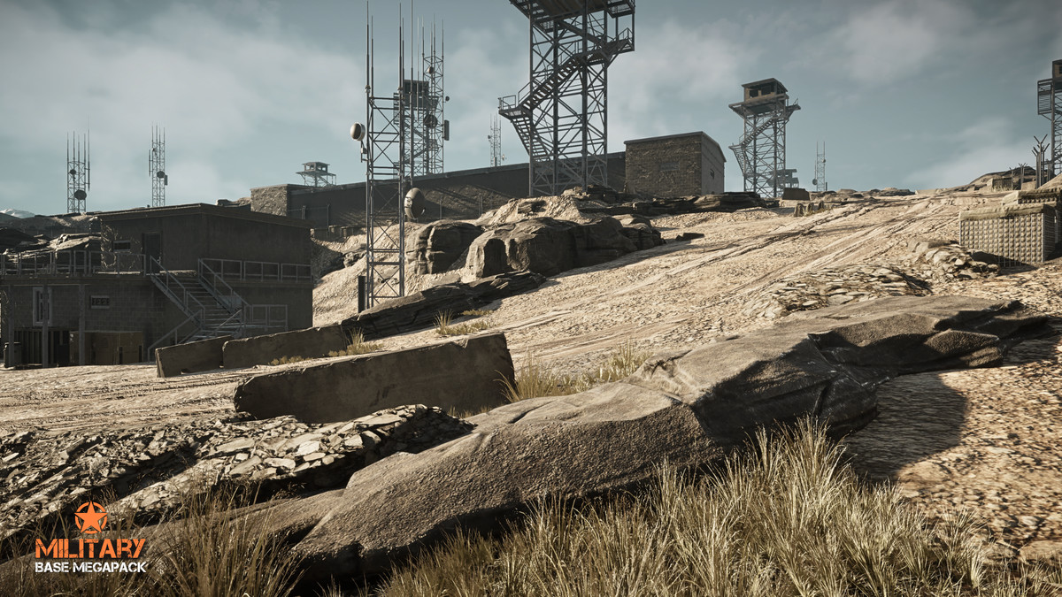 Military Base Megapack (Modular Military Base, Military Facility, Outpost, Army)