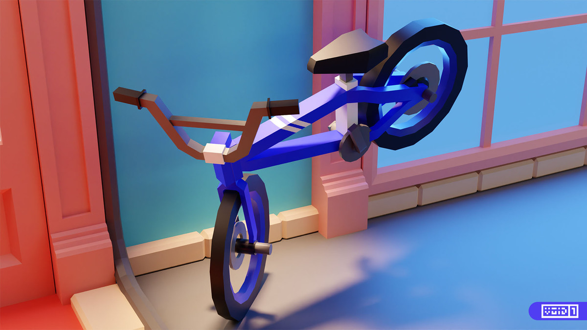 Low Poly Bike Models