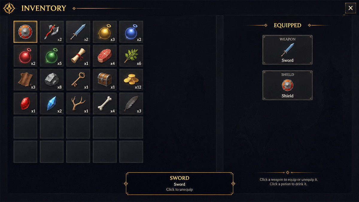3D Roguelike RPG Complete Kit for Mobile and PC: TPS, Enemy AI, Puzzle and Props