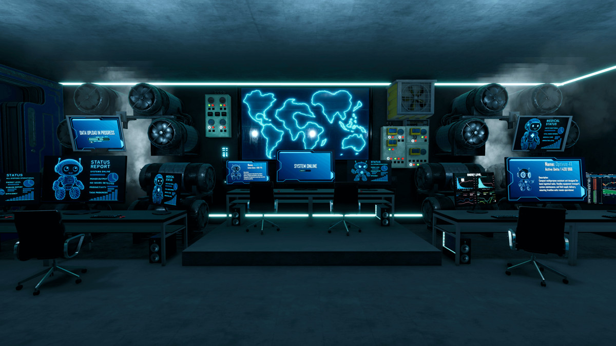 SciFi Control Room (URP)