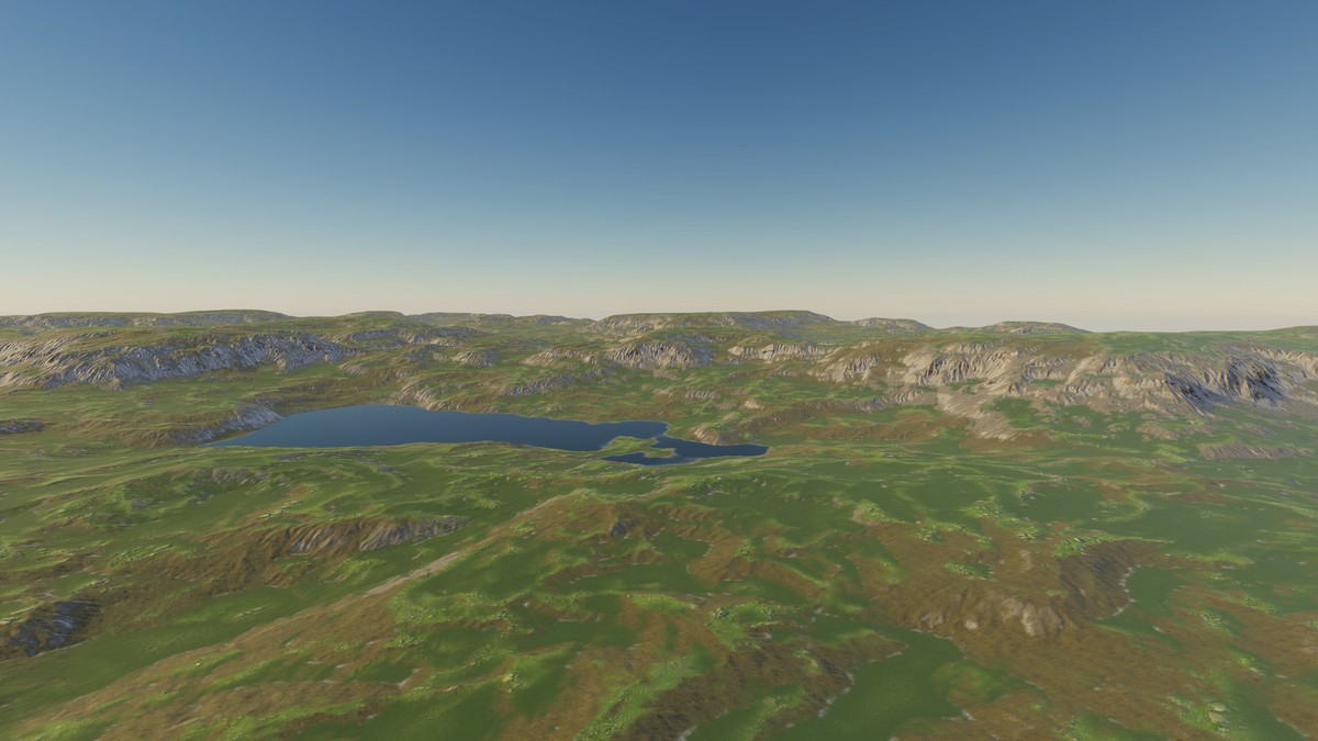 Procedural Islands, Lakes & Hills 8K - 48 Terrains