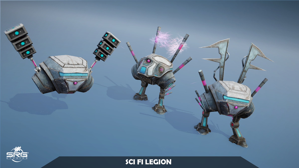 Ultimate SRG Studios 3D Asset Ultra Pack
