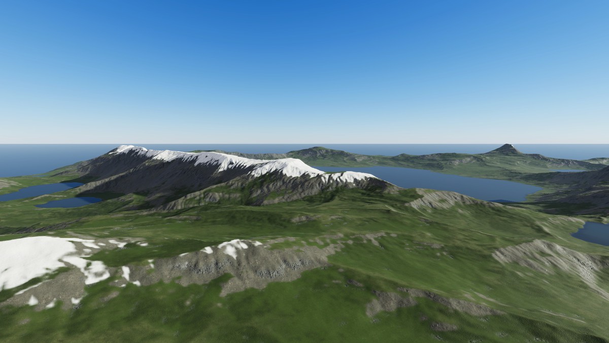 Procedural Islands 8K & 4K - 62 Terrains