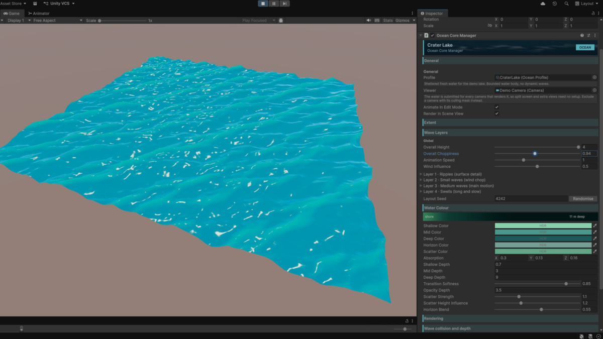 OceanCore – Dynamic Ocean, Lakes & Rivers