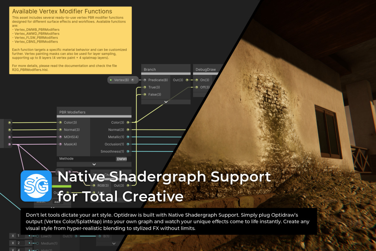 OptiDraw – Advanced Mesh Painting Tool
