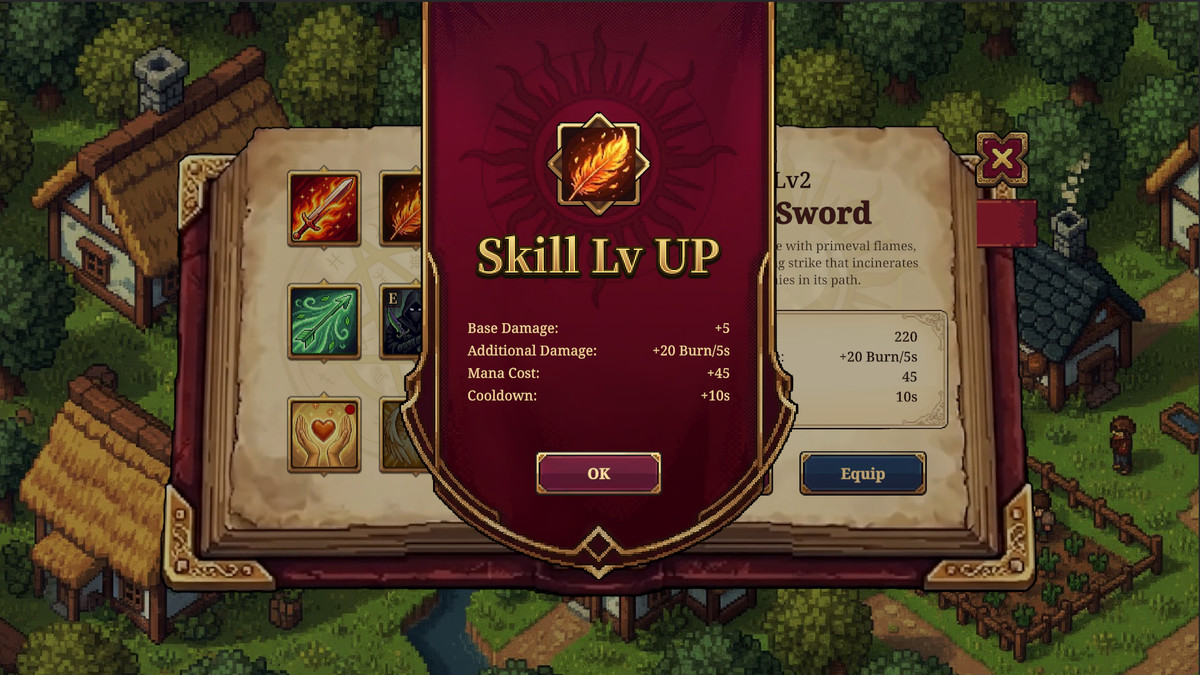 Pixel Skill Icons & Book UI Kit