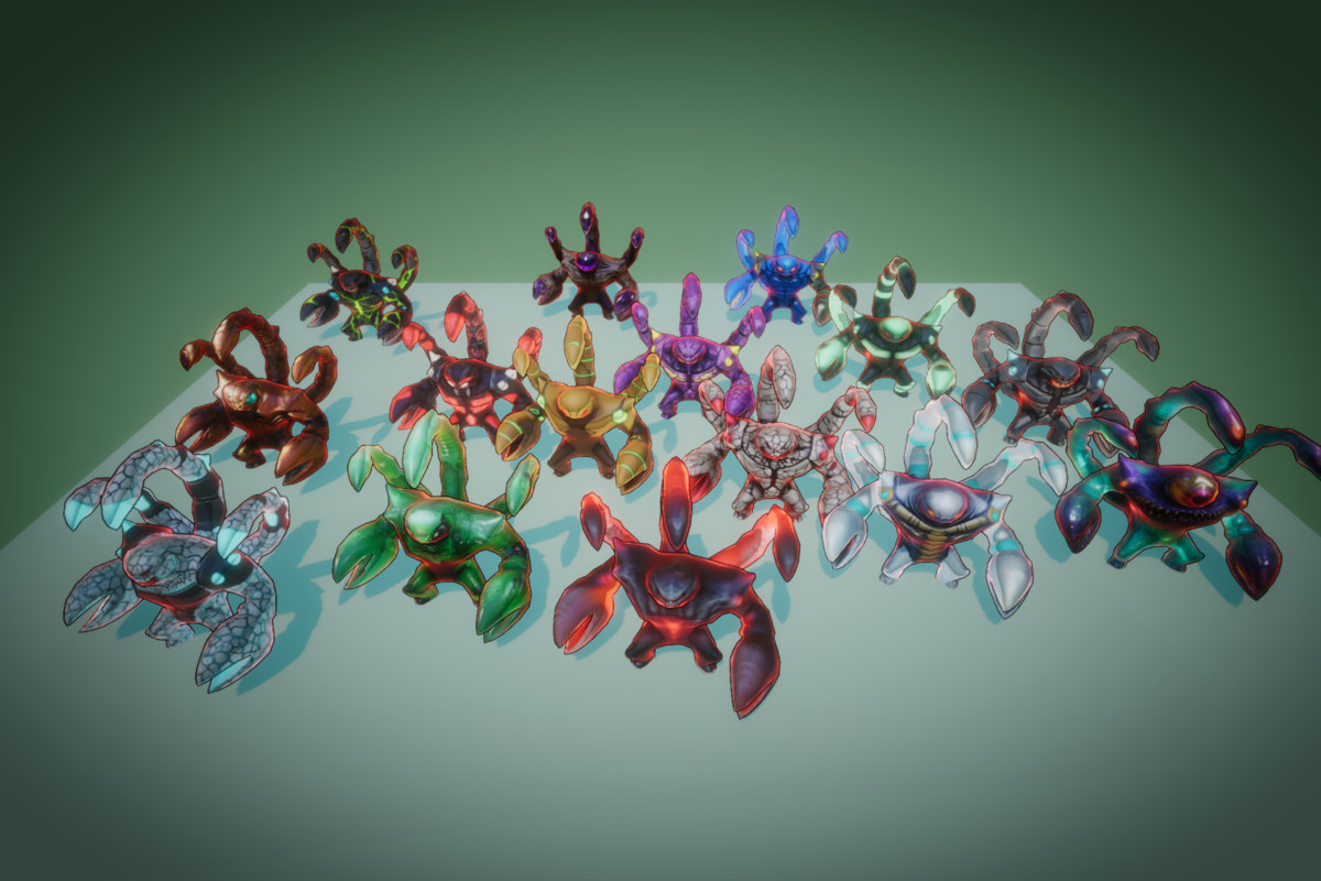 Fantasy Monster Evolution Pack 16-17–18 – Game Ready Creatures | PixeliusVita