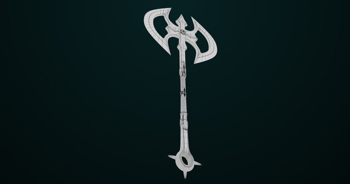 Battle Axe 07 All URP HDRP Textures