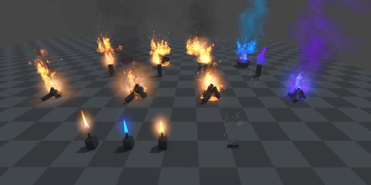 Environment Fire VFX