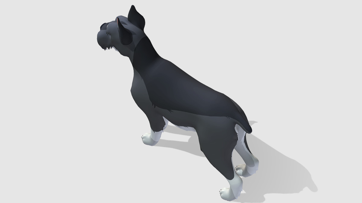 Cartoon Dog - Schnauzer