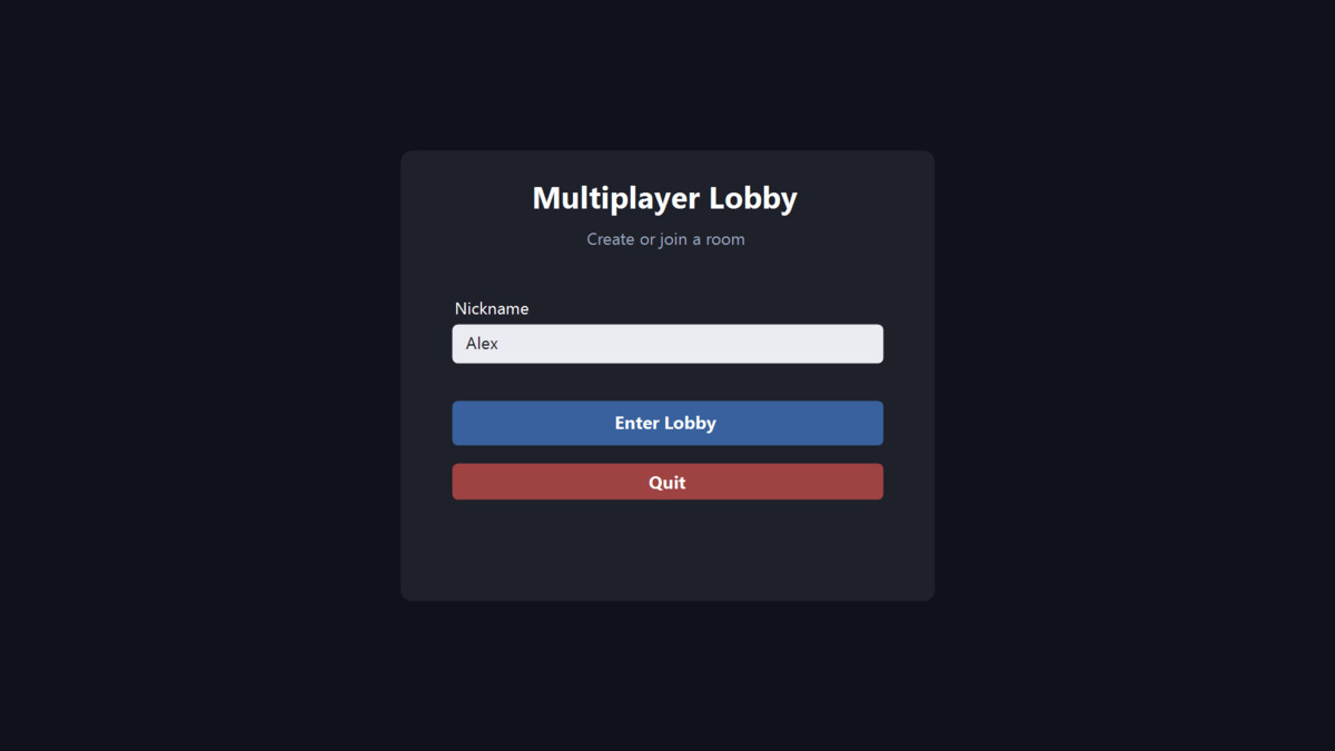 Lobby for Photon Fusion 2