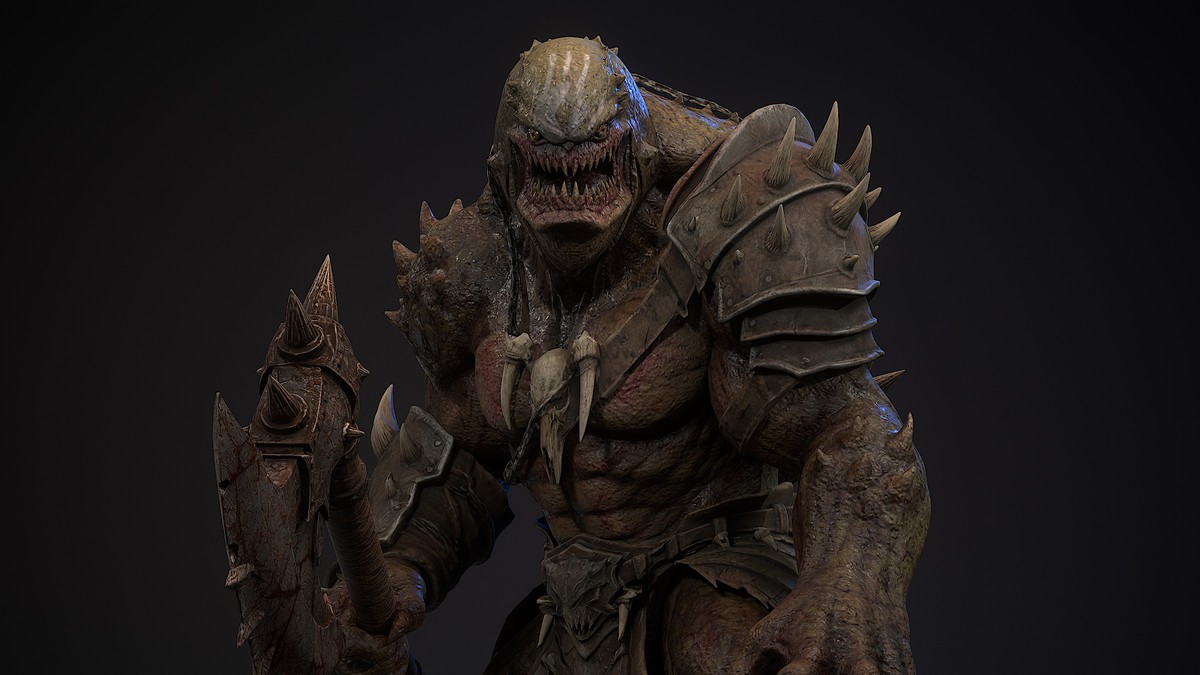 Brutal Warrior Monster