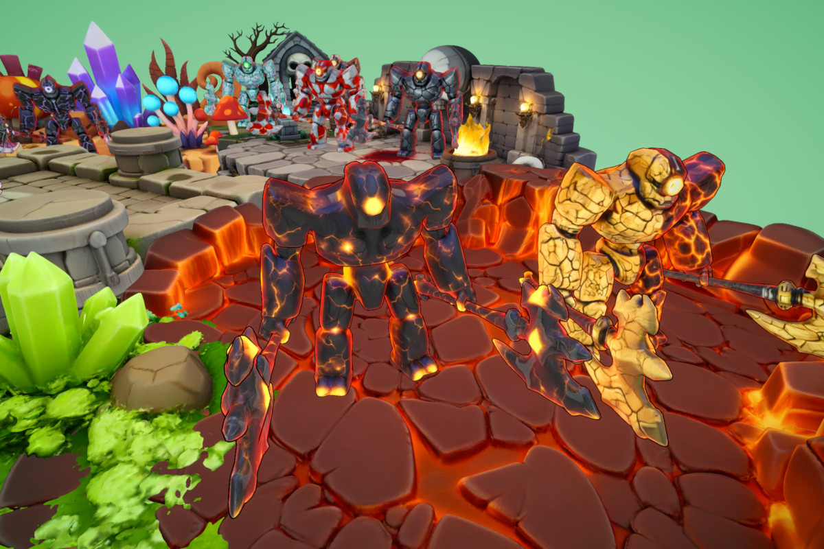 Ironmaul Ravager - Stylized Fantasy Monster (Rig + Animation) – PixeliusVita