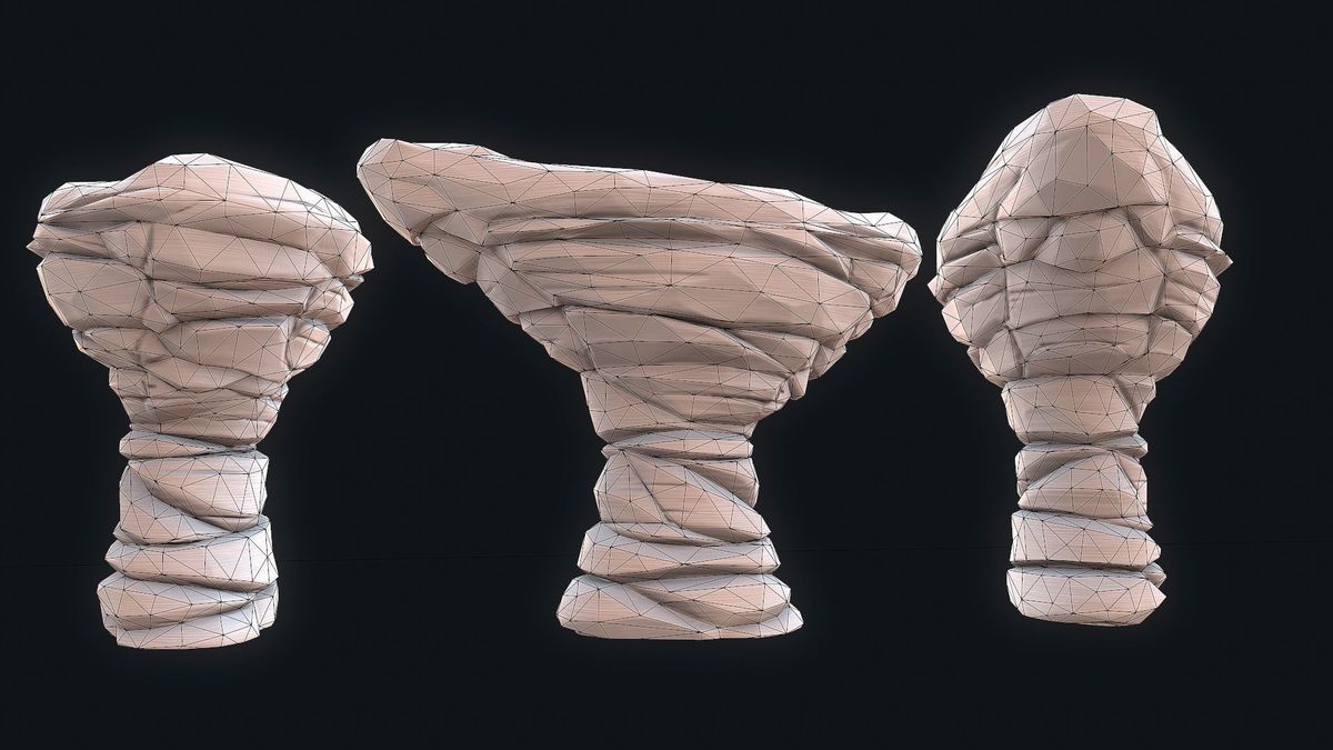 Stylized Desert Rock