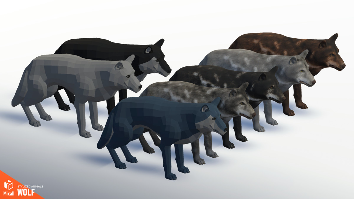 Wolf - Stylized animals
