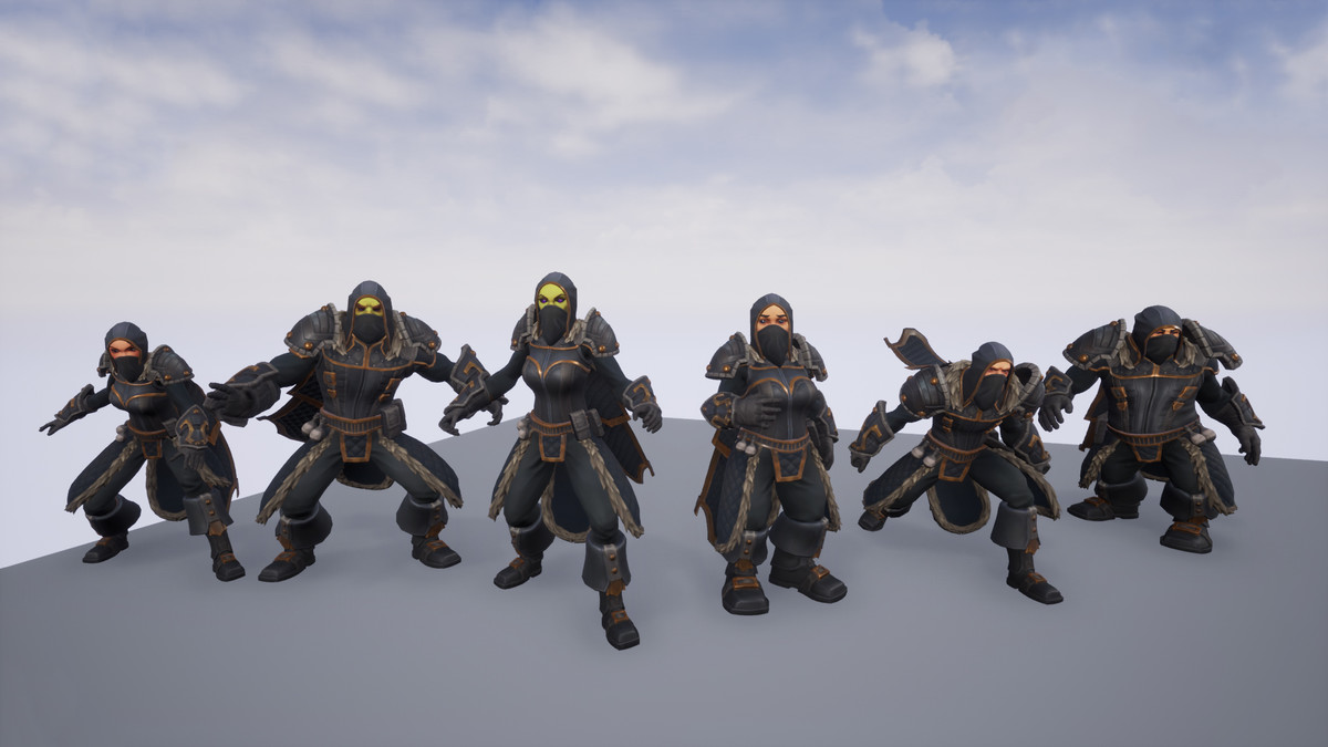 Stylized Medieval Thief Outfit