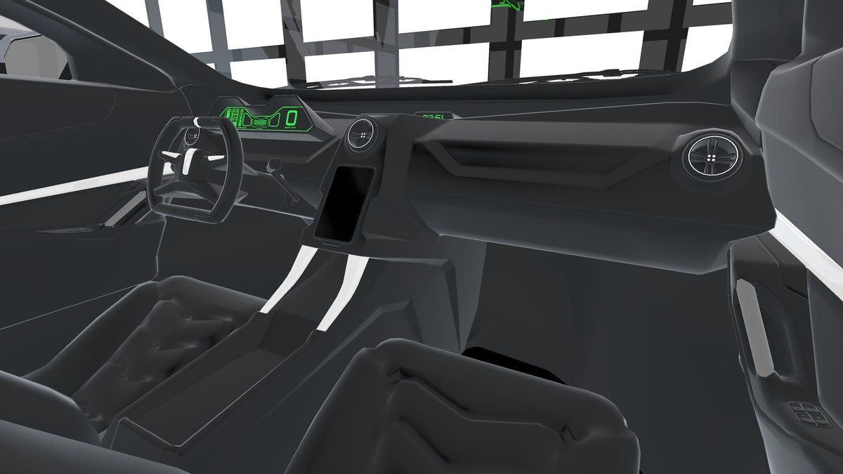 Futuristic SUV