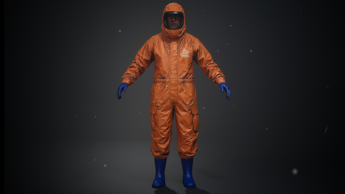 Hazmat Suit Character