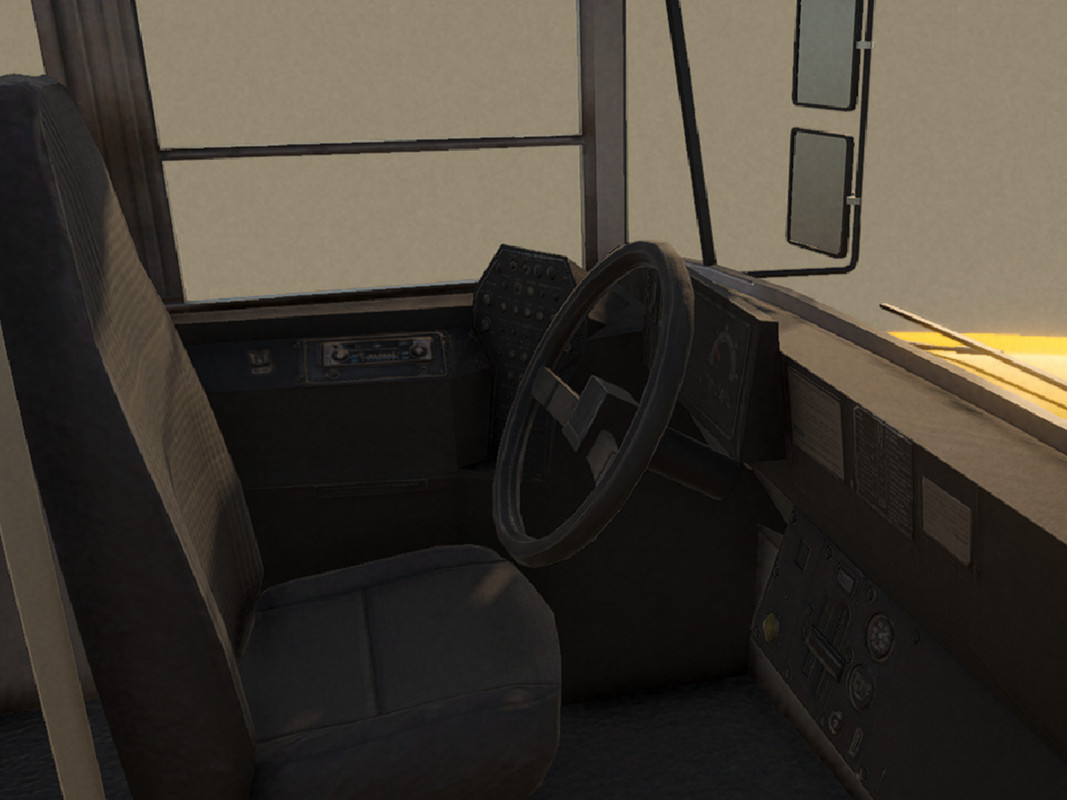 School Bus with LOD