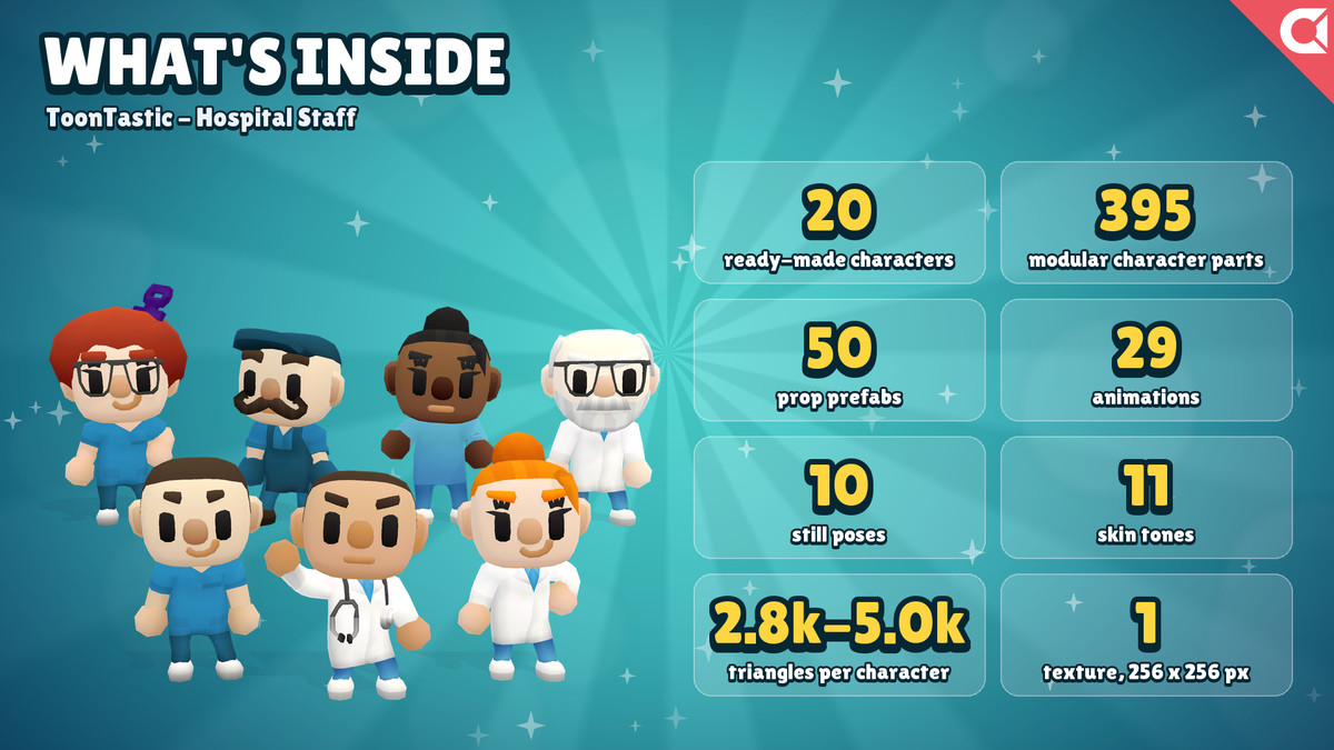 ToonTastic - Hospital Staff