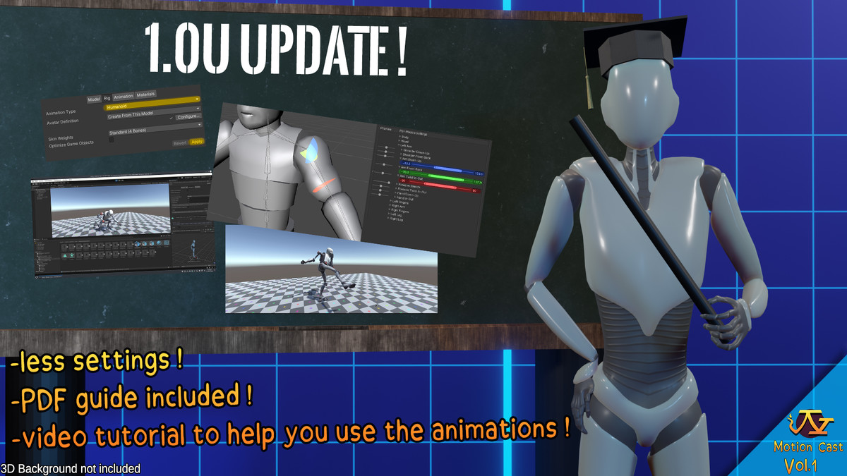 Stealth Kills animations (Motion Cast#10 Vol.1)