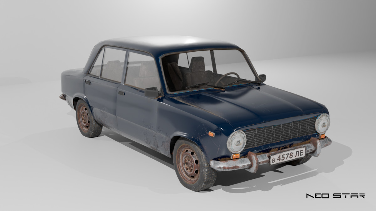 Old Soviet Cars Pack