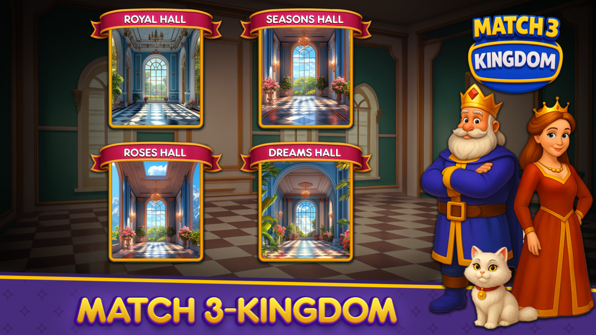 Match 3 Kingdom Complete Game