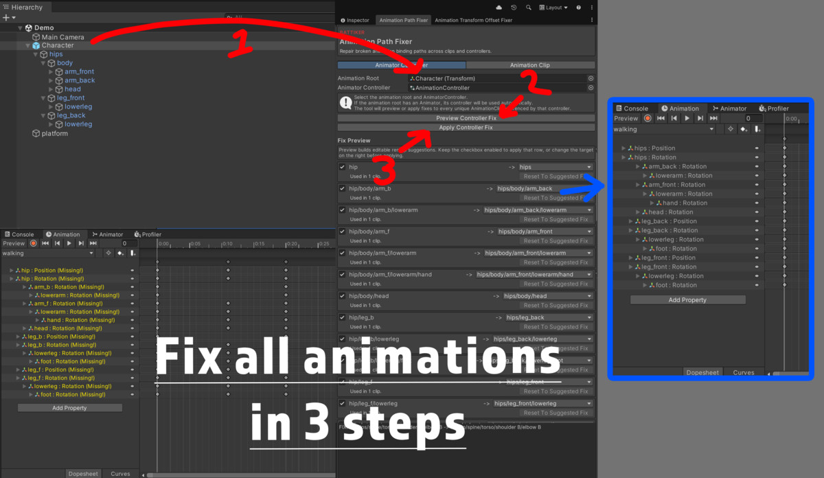 Animation Fixer